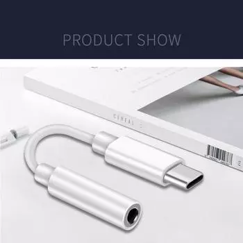 Тип C 3.5 разъем для наушников USB C на 3.5 мм Aux наушники адаптер аудио кабель