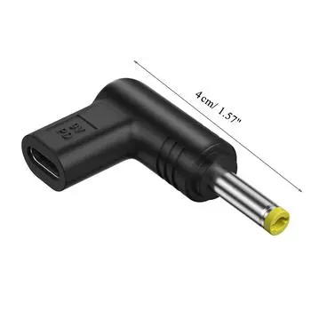 Тип C к DC Адаптер питания 9V USB C Штекер к DC Мужской зарядный адаптер Подключите USB PD к устройству питания 9V с преобразователем постоянного тока 4017