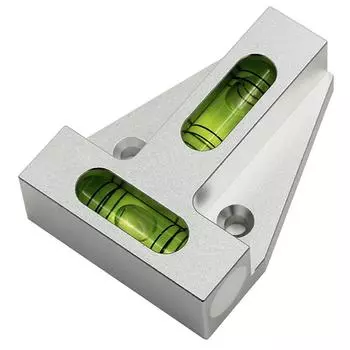 Тип измеритель уровня Мини спиртовой пузырьковый уровень Двухсторонний T-тип Портативный XY двухосевой горизонтальный измерительный прибор A