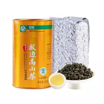 Тип лёгкого аромата Юньнаньский чай Улун Чай Jibian High Mountain 250г банка 2100м
