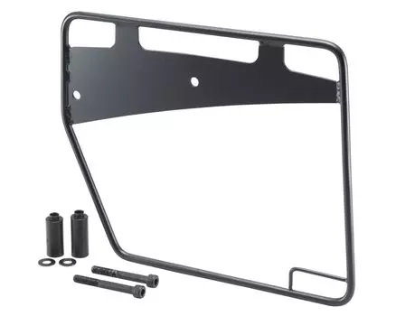 Тип поддержки велосипедной сумки Kijima, общий для левой и правой стороны, стальная матовая черная отделка, все в одном, Eliminator/SE 210-4984