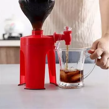 Тип ручного давления Бутылка для кока-колы Перевернутая поилка Газированные напитки Перевернутая машина для домашних напитков Машина для приготовления кока-колы