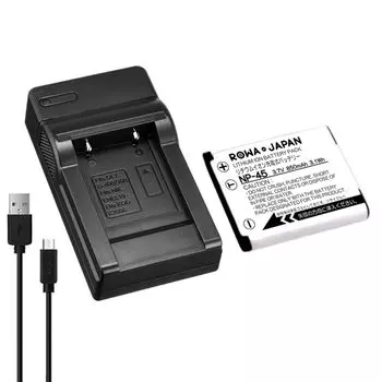 тип с совместимым FUJIFILM и комплектом USB-зарядного устройства Нижний японский стандарт [Общий EN-EL10] NP-45 [инспекция PSE] NP-45A NP-45B NP-45S