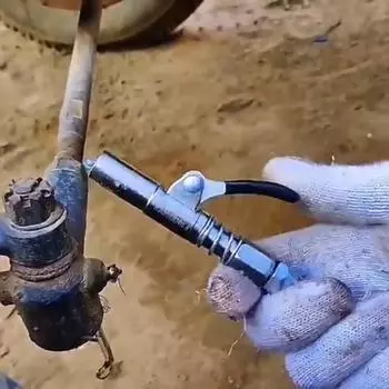 Тип шестерни Сопло муфты для смазки Износостойкое заполнение Одиночная двойная ручка Стабильная Gear type single handle