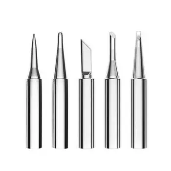 Tip Solder Head Electric Soldering Iron Tip Welding Head Iron Welding Tip Soldering Iron Head серебряный