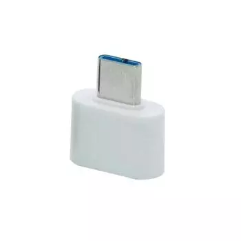 Тип телефона USB-C Папа к USB Мама OTG Адаптер Конвертер Разъем AVE белый