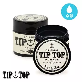 Tip Top American Barber Shop Помада на водной основе Оригинальный воск для волос Естественная фиксация Мужская укладка волос MN