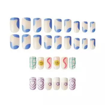 Типсы для ногтей Dashing Diva Magic Press, Love Chic, 1 набор