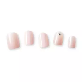 Типсы для ногтей Kiss New York Press & Go My Season, тающий розовый, 1 набор