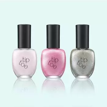 tiptoe Matte Glitter Nail Polish (4 Types) 704 snowy night