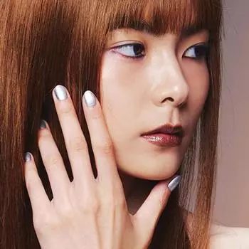 tiptoe Paint Nail Polish 303 Silver Shaker