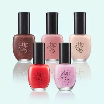 tiptoe Сироп с блестками для ногтей (10 видов) 506 Cinema Black