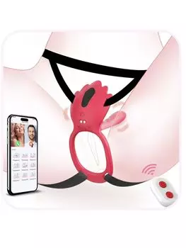 типы мощных режимов вибрации x Регулируемая фиксированная лента x Пульт дистанционного управления Вибратор носимый SM для женщин ротор sm товары карманные шорты фиксированный взрослый