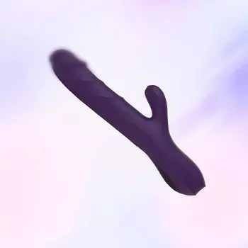 типы телескопического поршня 10 типов вибратора для электрического одновременного мощного сильного секса USB клитор среднего взрослого экстремального очень толстого дилдо [8 +