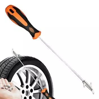 Tire Cleaning Hook Auto Tire Stone Removal Hook Multifunctional Tire Gravel Cleaning Tool Vehicle Tire Groove Tool Car Tire CHINA