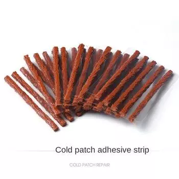 Tire Repair Tape Glue Tyre Puncture Emergency Car Motorcycle Bike Tyre Repair Rubber Strips Tool Kit Beef Tendon Strips Stiring