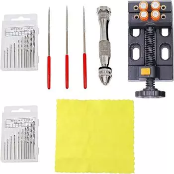 Тиски для верстака, ручные спиральные сверла, тиски для резьбы по дереву, зажим для рукоделия, деревообработка своими руками A