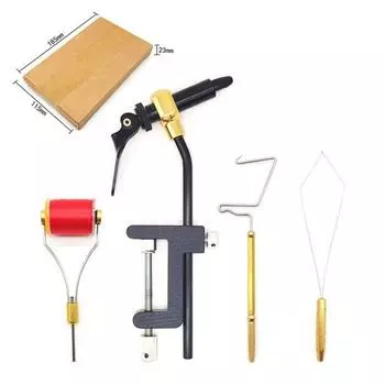 Тиски для завязывания рыболовных мух чёрный