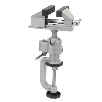 Тиски универсальные из высококачественного алюминиевого сплава для домашнего верстака, универсальные тиски для стола с плоскогубцами