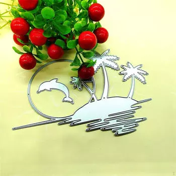 Тиснение Бумага Вырубка, Трафареты на День рождения, Металлическая резка Дерево для DIY Декоративного