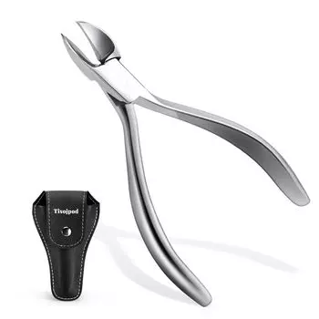 Tisojpod Nail Подходит для вросших толстых вросших и твердых ногтей Кусачки для ногтей для рук и ног Популярные для хранения Кусачки для ногтей унисекс,