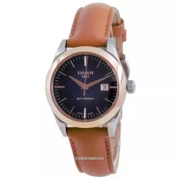 Tissot T-My Lady 18-каратное золото автоматические T930.007.46.041.00 T9300074604100 Женские часы синий