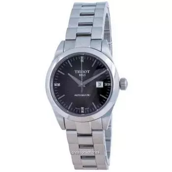 Tissot T-My Lady Автоматические женские часы с бриллиантами T132.007.11.066.00 T1320071106600 100M чёрный