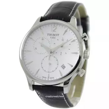 Tissot Традиционные хронографы T063.617.16.037.00 T0636171603700 Мужские часы серебряный