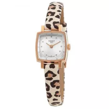 Tissot Женские часы T Lady Quartz Diamond Silver с циферблатом T058.109.37.036.00