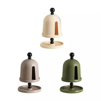 Tissue Box Dispenser Facial Tissue Holder with Tray Napkin Paper Storage Box Tissue Paper Box for Office зелёный