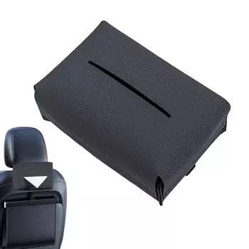 Tissue Holder In Car Tissue Boxes Holder Large Capacity Tissue Case Napkin Box For Car Stable For Bills Women And Ladies For