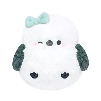 Tit Plush Toy with Tit Ribbon Long-tailed (S) Long-tailed