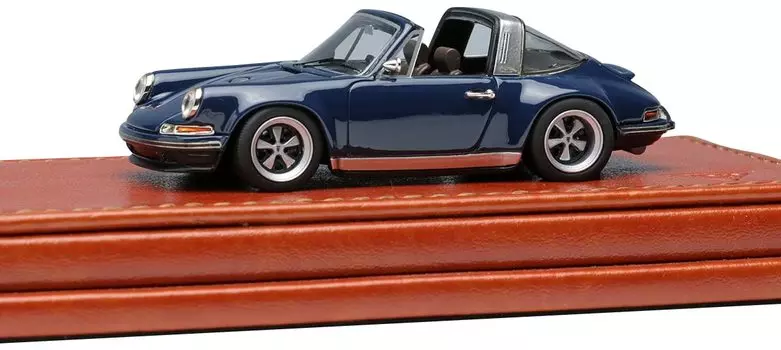 Titan64 Singer 911 Targa темно-синий готовый продукт TM002F 1/64 (964)