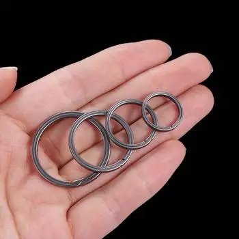 Титан-цинк-цинковый сплав Титан-цинк-цинковый сплав брелоки можно открыть Титан-цинк-цинковый сплав брелок для ключей женский мужской 1.6cm