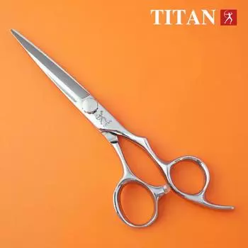 TITAN Профессиональные парикмахерские инструменты Салонные ножницы для стрижки волос Ножницы для волос ATS314 из нержавеющей стали