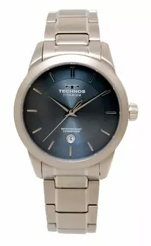 Titanium Date T9B77IN Silver Watch [Technos] Men s