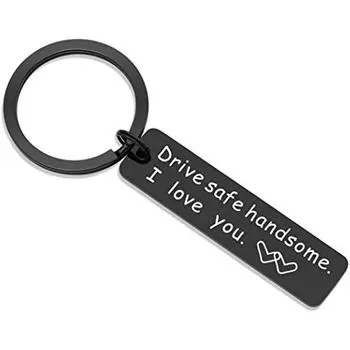 Подвесной брелок из нержавеющей стали Titanium Drive Safe