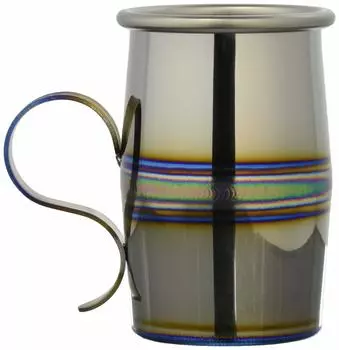 Титановая чашка Craft Armadillo MAVERICK Taro plus 150 мл, сделано в Японии, можно мыть в посудомоечной машине, MVTC-TAP