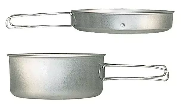 Титановая плита Кухонная утварь Кемпинг На Открытом Воздухе Альпинизм Предотвращение Стихийных Бедствий [belmont] BM-030 (S) серебряный