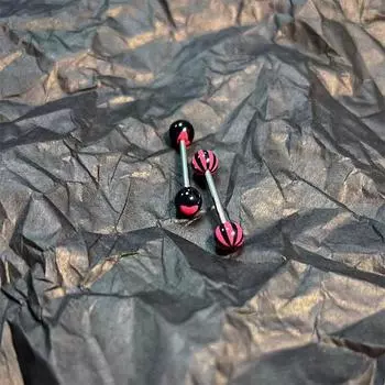 Титановая сталь красочные ногти для пирсинга тела шпильки пирсинг ювелирные изделия для тела