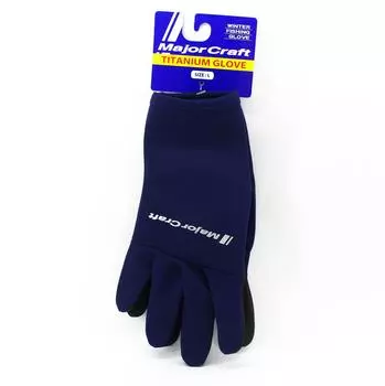 Титановые перчатки Major Craft MCTG3-L/NV, размер L, темно-синий /NV (4113)