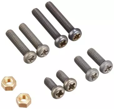 Титановый болт крепления картриджа Yamamoto Onkyo Kogei BT-1BT-1 чёрный