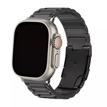 Титановый металлический ремешок для Apple Watch Band 44 мм, 45 мм, 40 мм, 41 мм, 42 мм, 38 мм, браслет-звено iWatch Series SE 6, 5, 4, 7, 8, ультра-браслет, 49 мм