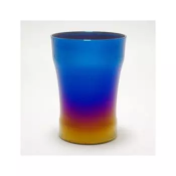 Титановый стакан Craft Armadillo MAVERICK Mini Blue Hollow Double Structure синий