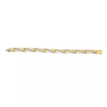 Титановый стальной магнитный браслет для мужчин и женщин, стильный изысканный элегантный магнитный терапевтический браслет разноцветный