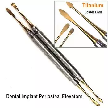 Титановый зубной имплантат с двойными концами, периостальный элеватор, сепаратор, разделитель перисталя, инструмент для отражения и втягивания стоматологических инструментов 1 piece B