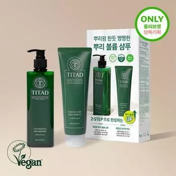 Titard Lemon Balm Root Volume Shampoo 400ml special (+ 200ml treatment included)