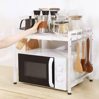 Titiroba Диапазон Ширина Микроволновая печь Тостер Кухня Высота Вместимость Белый 22CA004 (ТИТИРОБА) Стойка, Телескопическая, 40-63см, Стойка, Стойка, Стойка,