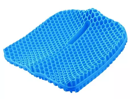 Titiroba Gel Zero Gravity Seat 3D Honeycomb No Respect for the Aged Работа на дому Моющееся синее 22FC007 42 x 37 x 9 см Подушка, Подушка, Подушка,