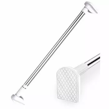 TITIROBA Сильный натяжной стержень Натяжной стержень из нержавеющей стали Высокая нагрузка Без сверления 2 м 3 м Телескопический стержень Штанга для шкафа Штанга для штор Штанга для душевой занавески Одежда